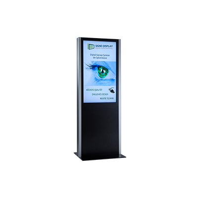 Touch-Display Stele